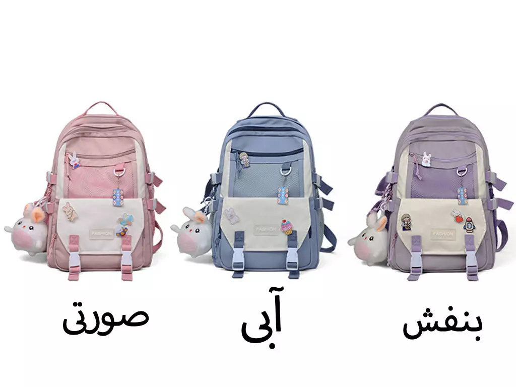 کوله پشتی با ظرفیت بزرگ IOS/Aiguoshi high school students’ fashionable large-capacity backpack 3268