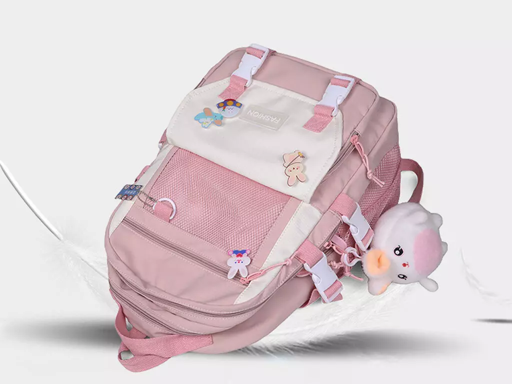 کوله پشتی با ظرفیت بزرگ IOS/Aiguoshi high school students’ fashionable large-capacity backpack 3268