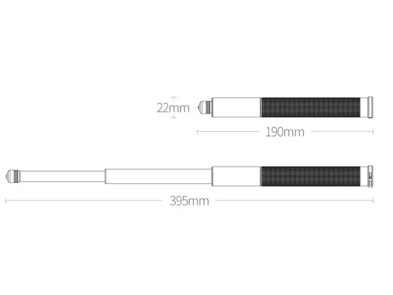 چوب دستی جمع شونده شیائومی Xiaomi NexTool Q/GDBCY016-2019 Safety Survival Telescopic Rod