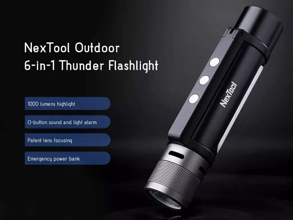 چراغ قوه شیائومی Xiaomi Mijia BEEbest 100LM Flashlight