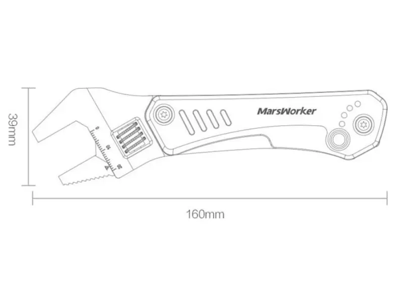 چاقوی چند کاره شیائومی XIAOMI HuoHou Pro K30 HU0191 Knife 18 in 1