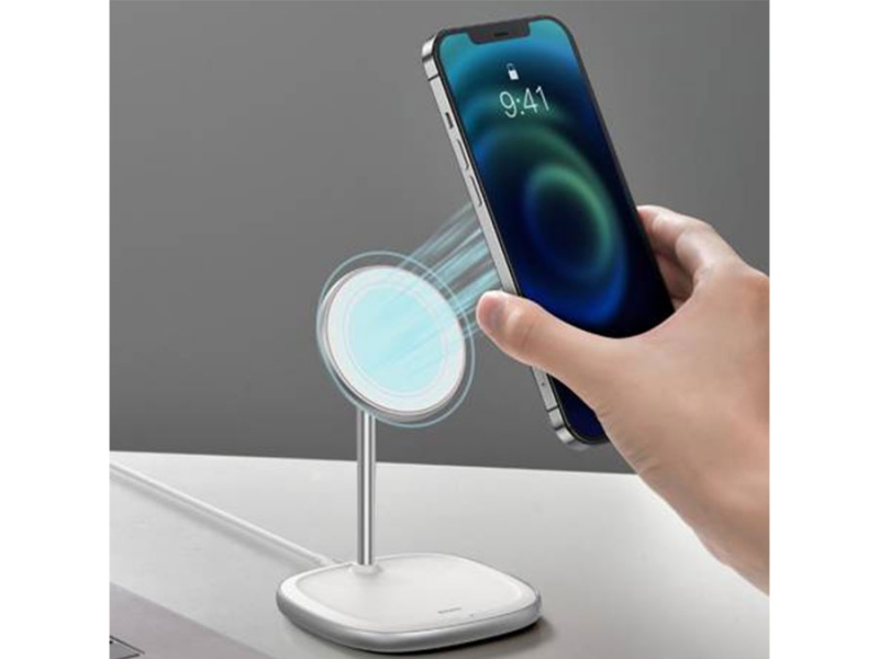 شارژر وایرلس رومیزی چهارکاره 15 وات ویوو WiWU 4 in 1 wireless charger M8