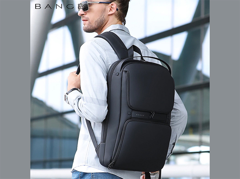 کیف دوشی لپ تاپ 15.6 اینچ و تبلت 10 اینچ طرح چمدان بنج BANGE BG-2849 Large Capacity Business Computer Bag Mens Office Travel