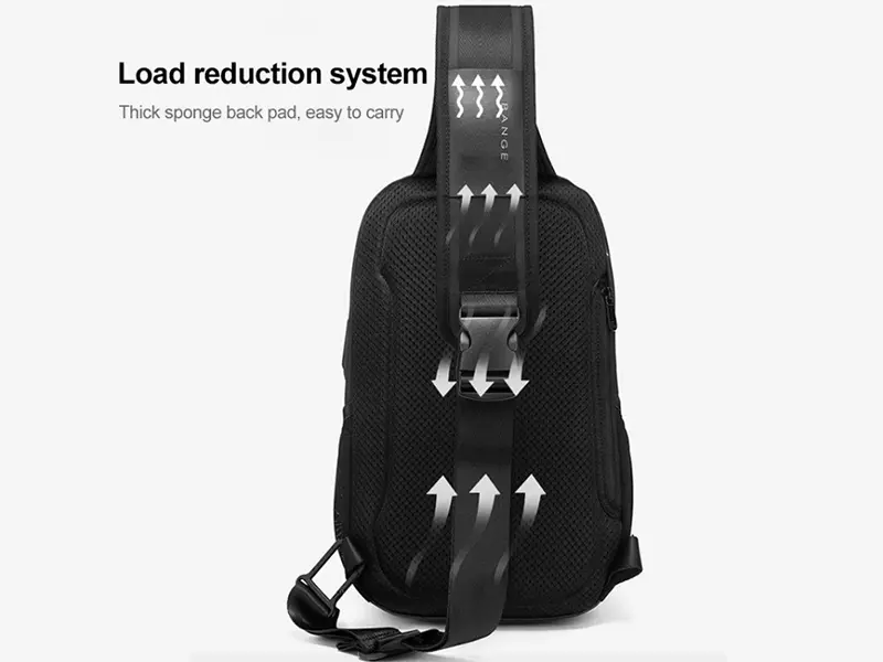 کوله پشتی ضد آب لپ تاپ (15.6 اینچ) و تبلت(12.9 اینچ) بنج BANGE BG-2581 Anti Theft Water Repellent Backpack