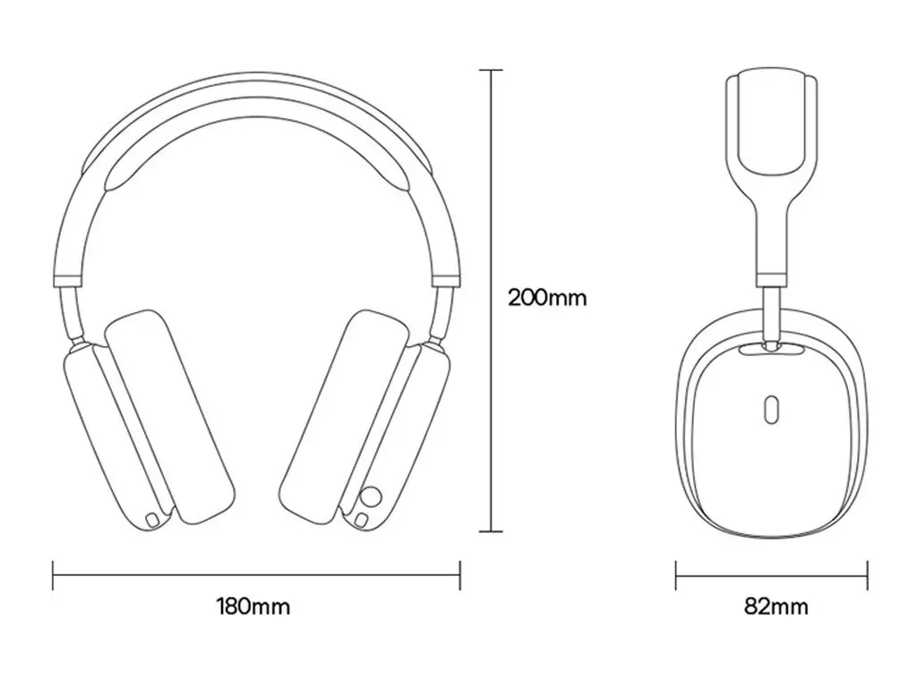 هدفون بلوتوثی 5.3 ویوو WIWU Pilot Headset ENC ANC Wireless TD-03