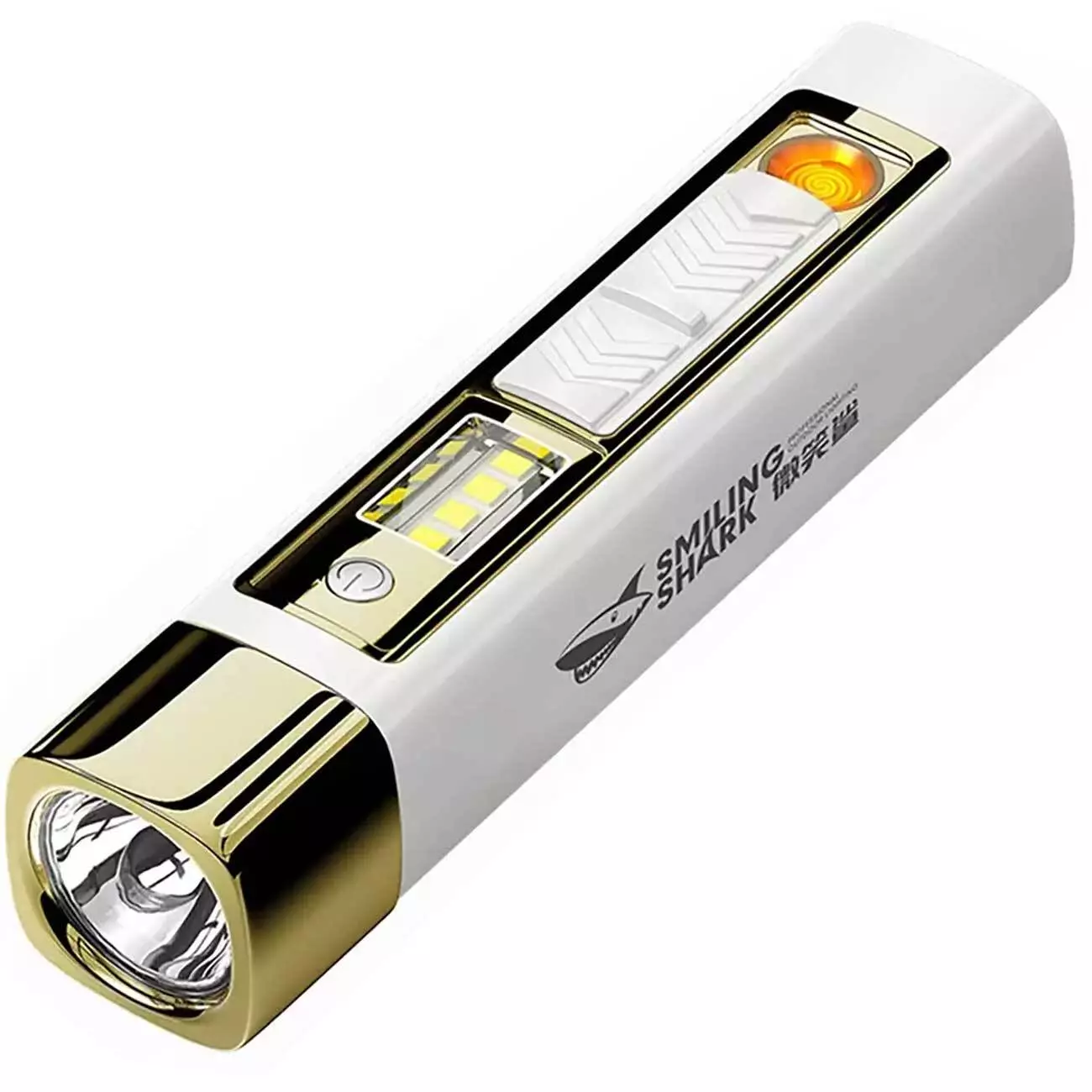 چراغ قوه شارژی، پاوربانک و فندک اسمایلینگ شارک SD-627A