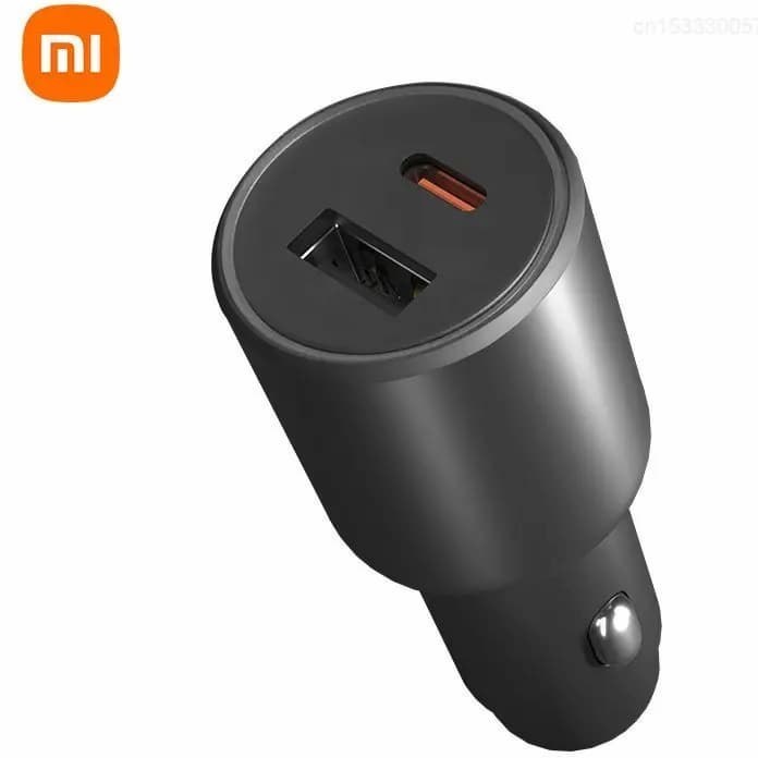 شارژر فندکی فست شارژ شیائومی Xiaomi Car Charger Fast Charging 1A1C MDY-16-EQ توان 43 وات