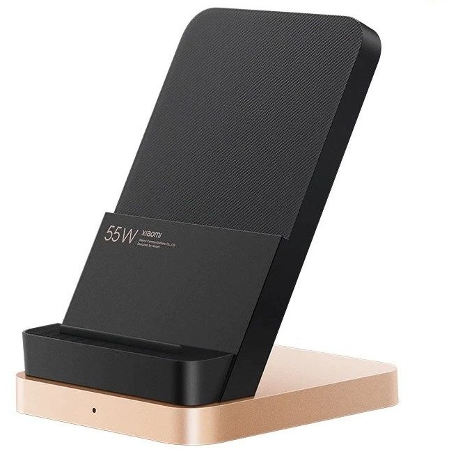 شارژر وایرلس و فن خنک‌کننده موبایل شیائومی Xiaomi 55W Vertical Wireless Charger with Built-in Cooling Fan MDY-12-EN
