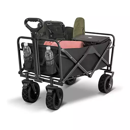 چرخ دستی 100 کیلویی گرین لاین Green Lion Folding Wagon Cart GNWGN100BK