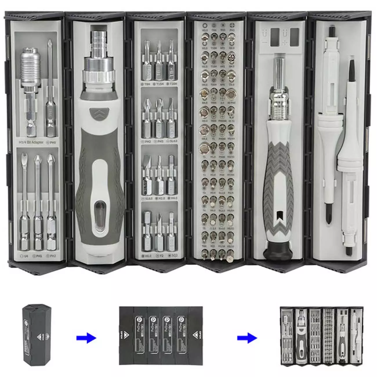 ست پیچ گوشتی 74 عددی پرووان PGS106