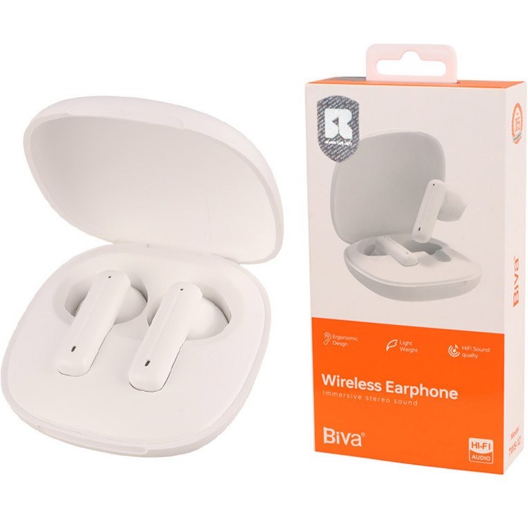 هندزفری بلوتوث بیوا Biva TWS-12 Wireless Earphone