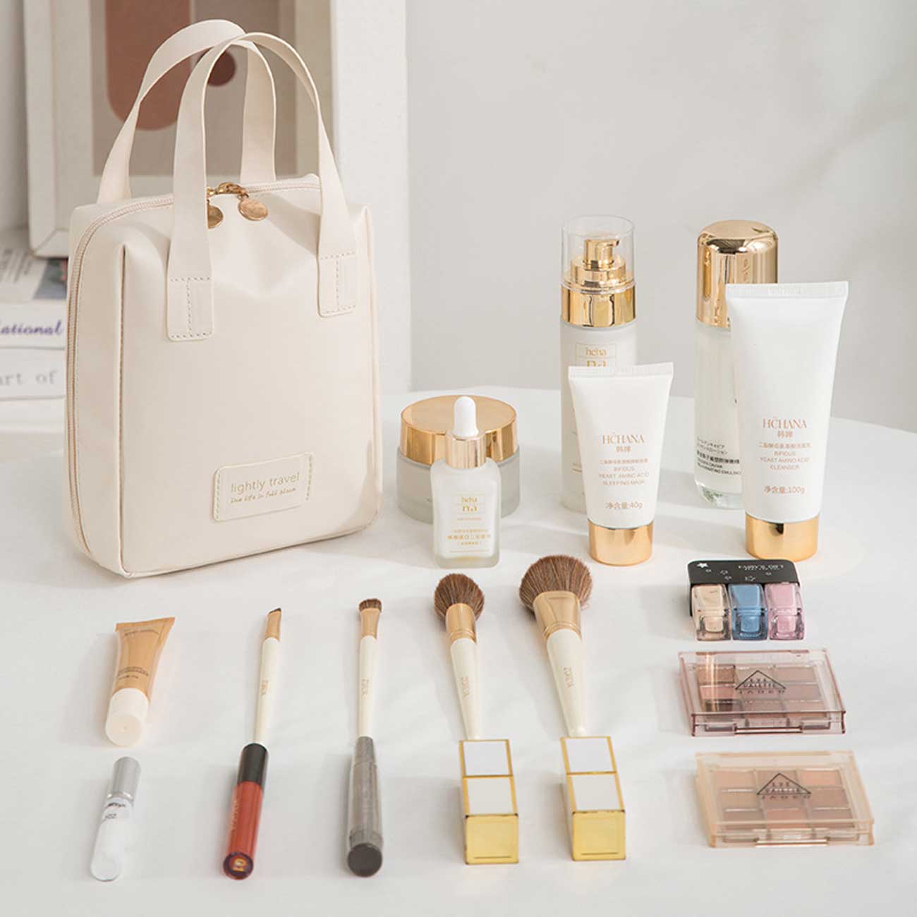 کیف لوازم آرایش مسافرتی چند منظوره برلیانس large