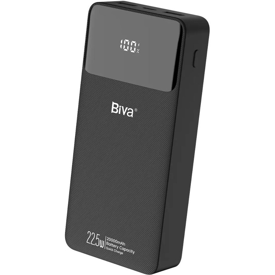 پاوربانک 10000 بیوا Biva BP-020 Power Bank Digital Display توان 22.5 وات