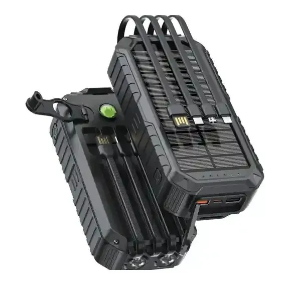 پاور بانک خورشیدی 20000 گرین لاین Green Lion Solar Mate Power Bank GNSOLM20PBK