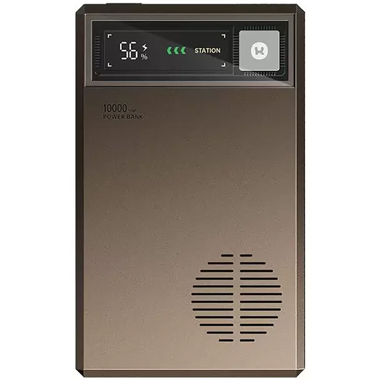 پاوربانک مگ‌سیف وایرلس 15 وات 10000 یو‌اس‌بی و تایپ‌سی 20 وات با طراحی رترو راک PBW117-B