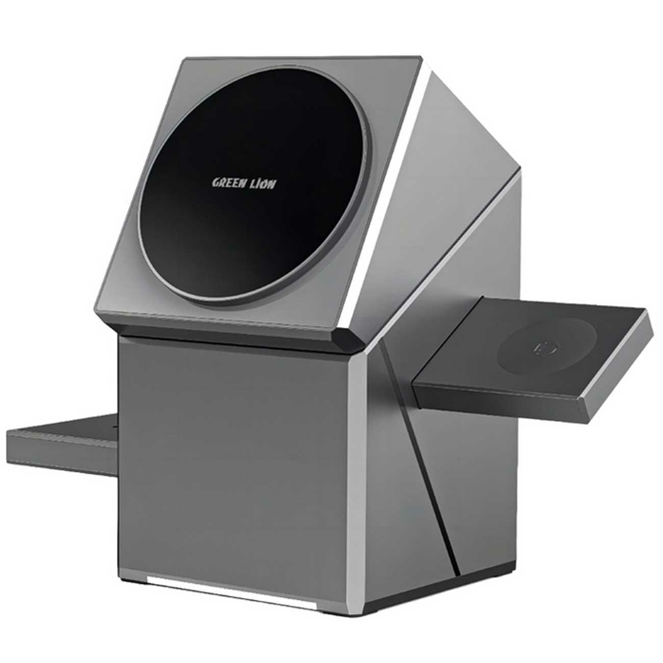 شارژر بی سیم رومیزی 15 وات سه کاره وگرین GNPTRIOWCGY