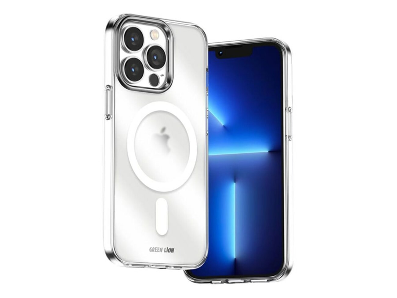 قاب مگ سیف مات آیفون 13 پرو گرین Green iphone 13 Pro Matte Magsafe Case