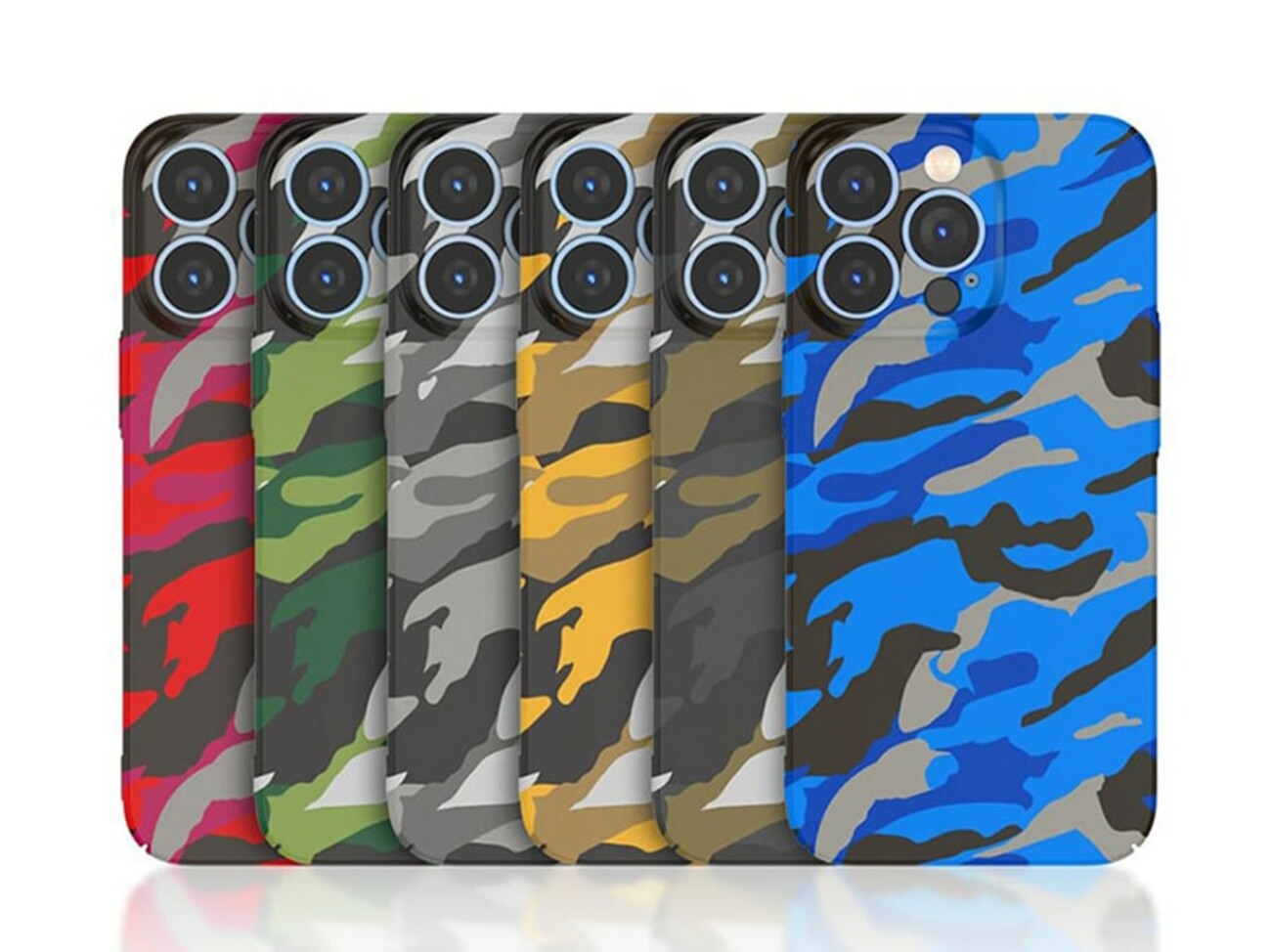 قاب طرح ارتشی آیفون 13 پرو گرین Green iphone 13 Pro Camo Case