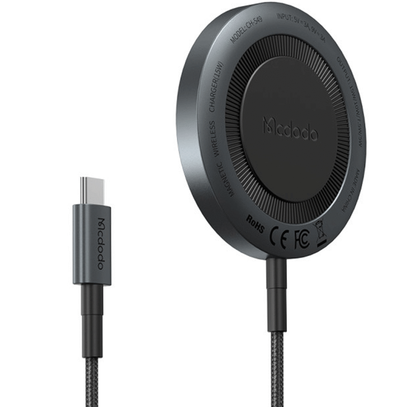 شارژر وایرلس مگ سیف 15 وات مک‌دودو CH-549