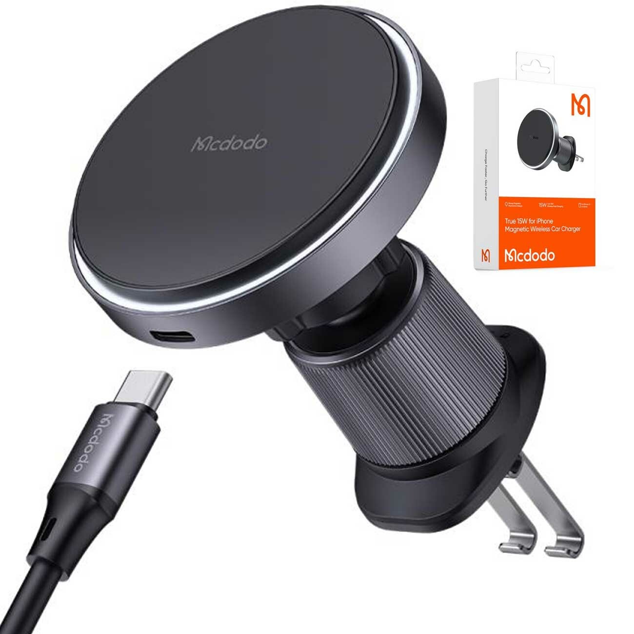 هولدر شارژر وایرلس گوشی موبایل داخل خودرو 15وات مک دودو CH-5480