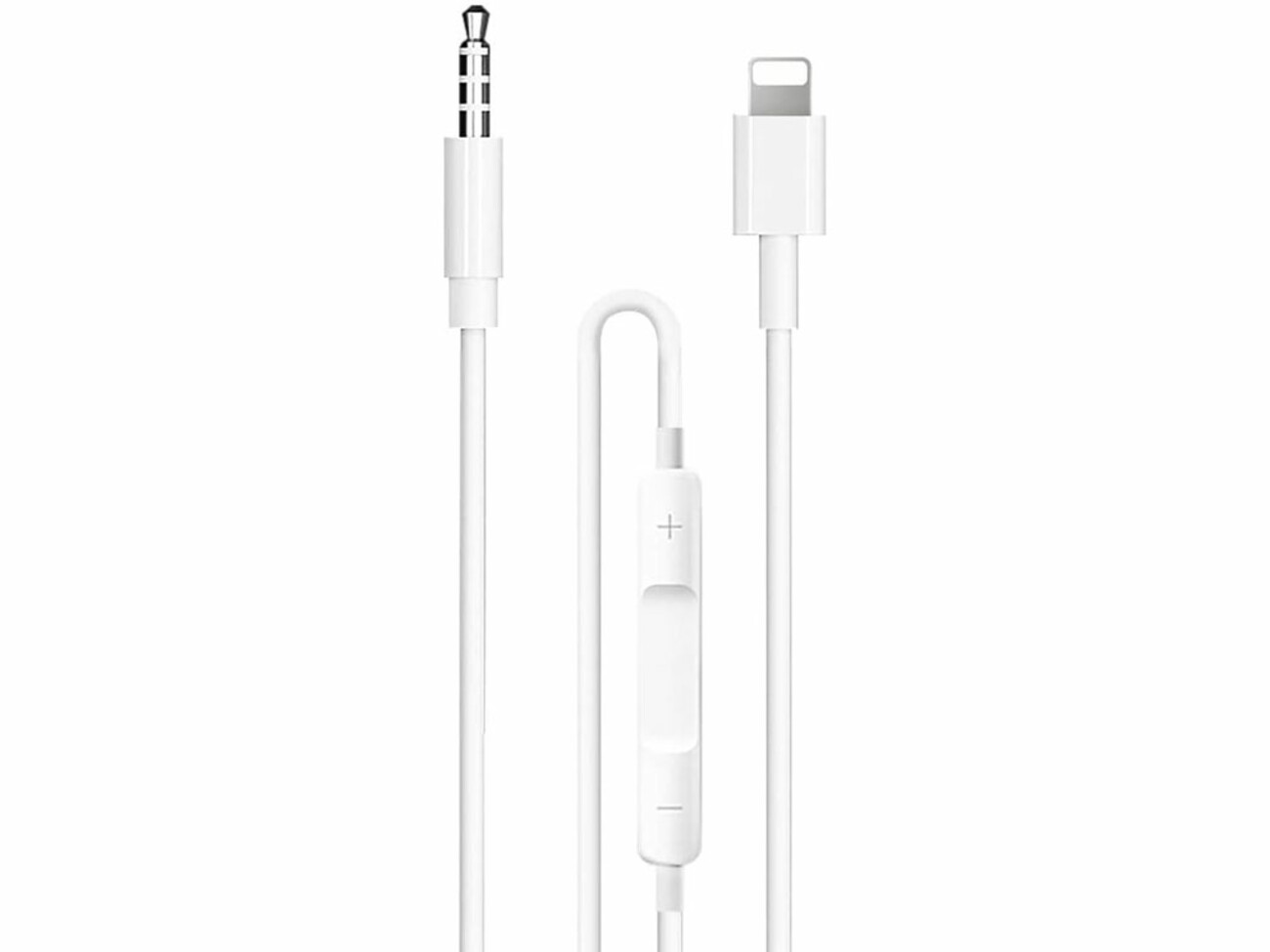 کابل صدای جک 3.5 میلیمتری به لایتنینگ یک متری ارلدام Earldom ET-AUX42