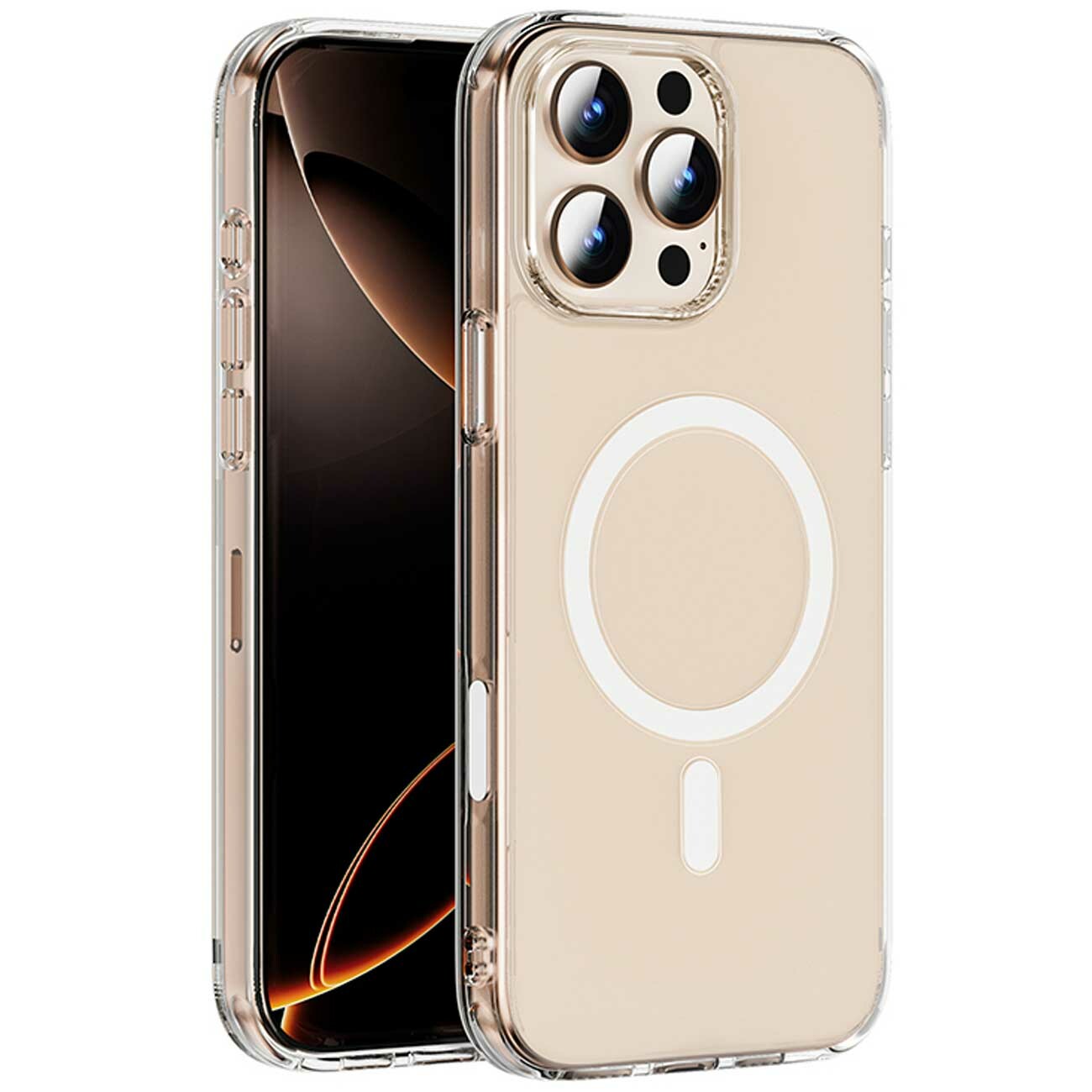 قاب مگ‌سیف شفاف آیفون 16 پرو ویوو MCC-102