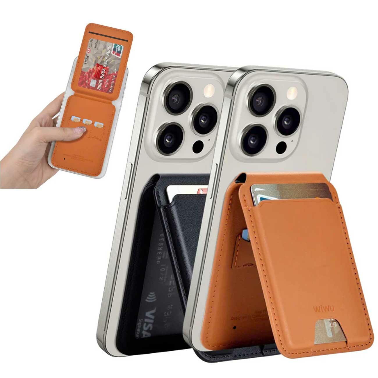 کیف کارت مگ‌سیف آیفون ویوو MW-005