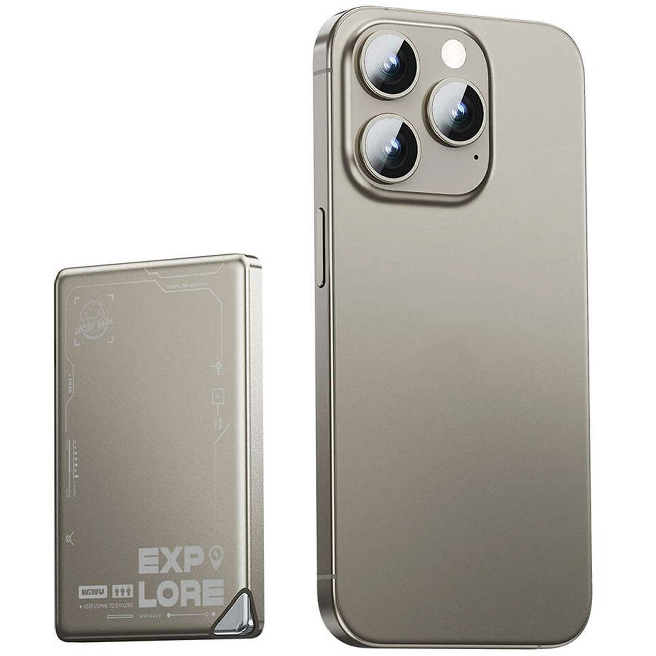 پاوربانک مگ‌سیف 5000 میلی‌آمپر 15 وات و تایپ سی 20 وات ویوو Wi-P019