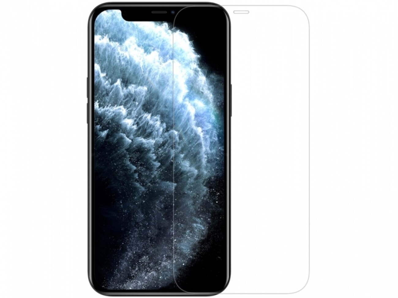 محافظ صفحه نمایش شیشه ای نیلکین آیفون 12 و 12 پرو - Nillkin iPhone 12/12 Pro H+Pro Anti-Explosion Glass Screen Protector