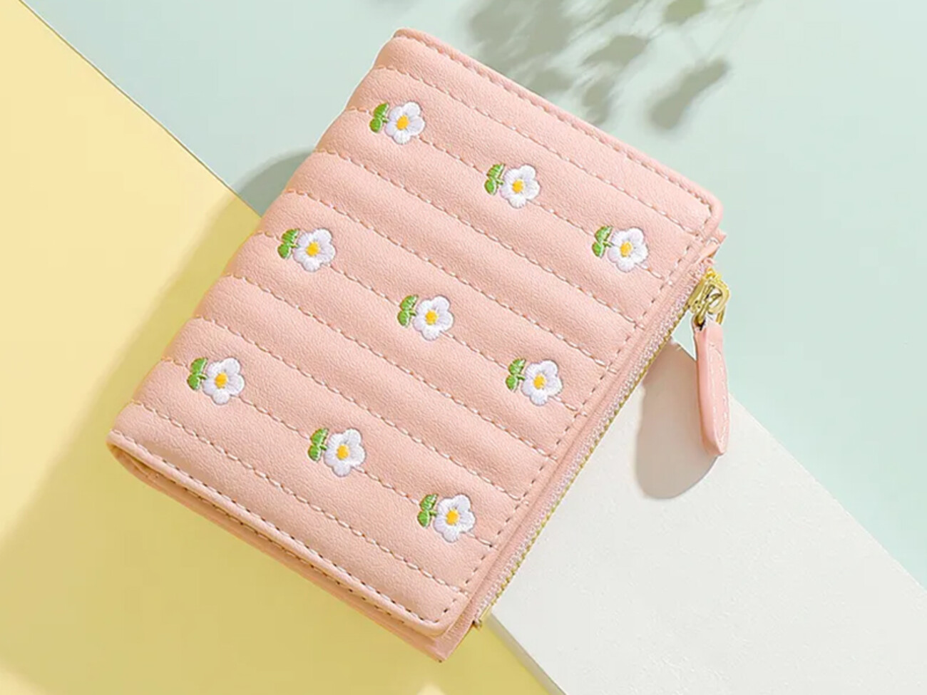 کیف پول دخترانه گلدوزی شده TAOMICMIC Y8647 low pocket ladies small purse