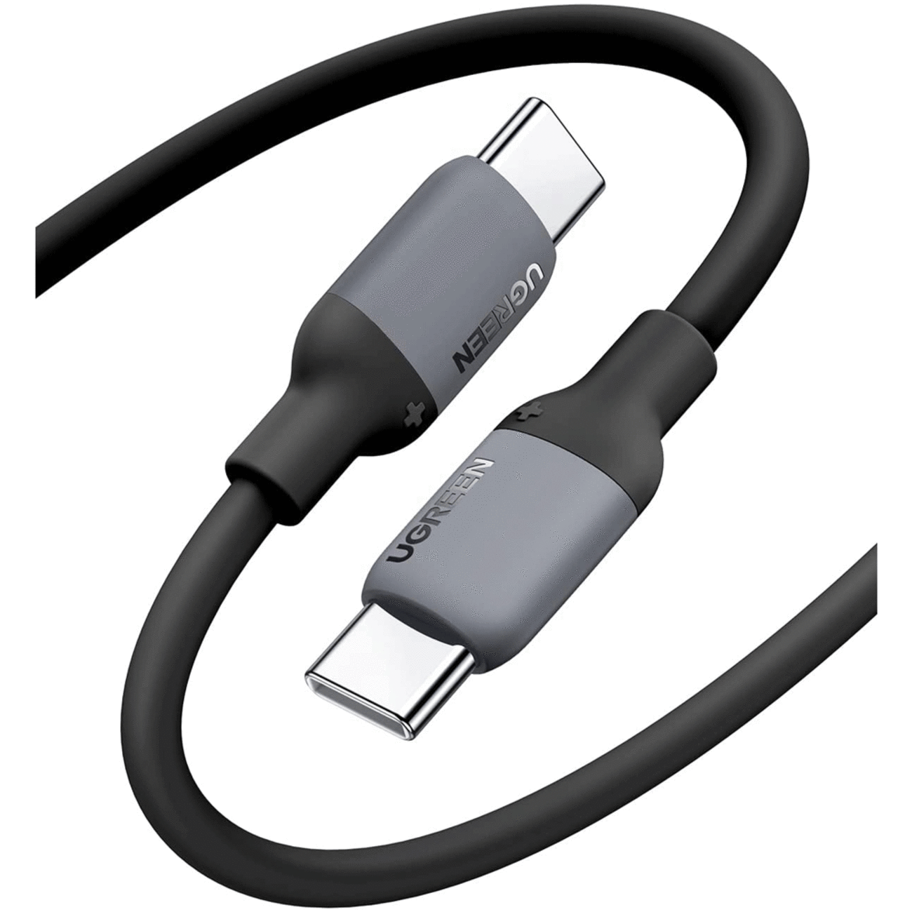 کابل شارژ سریع دو سر تایپ‌سی 60 وات یک متری یوگرین US563 15279