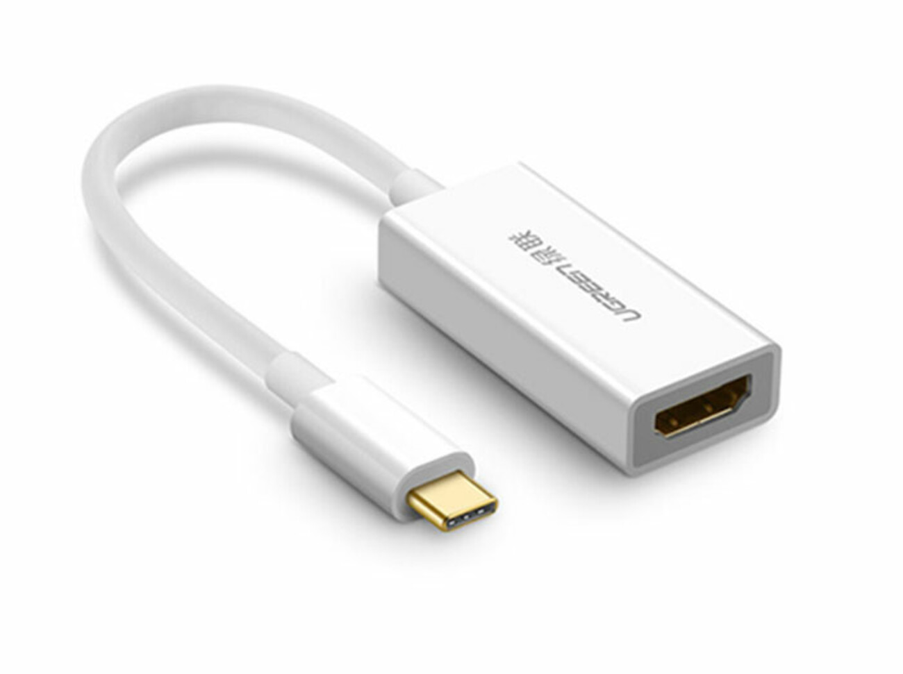 مبدل تایپ سی به اچ دی ام آی یوگرین Ugreen 40273 USB-C To HDMI Adapter 10CM
