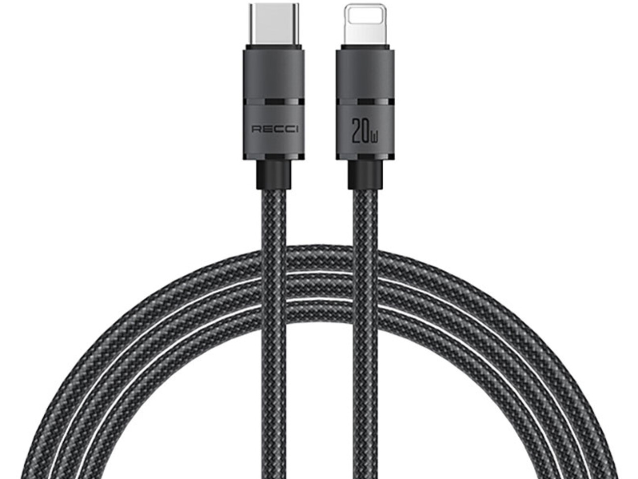 کابل شارژ سریع تایپ سی به لایتنینگ 20 وات 2 متری رسی RS12CL