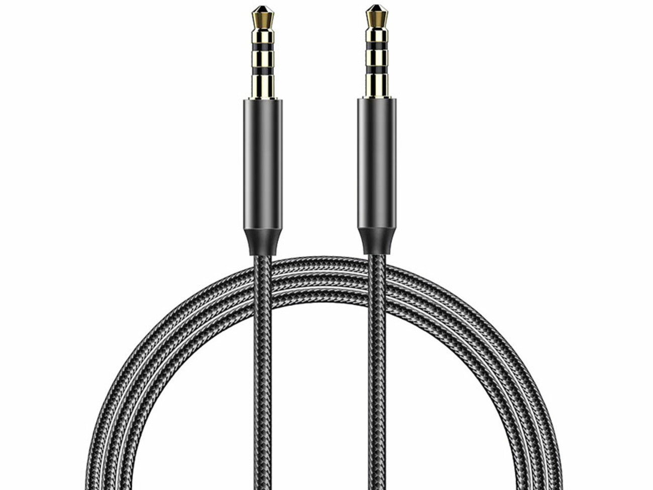 کابل انتقال صدای 3.5 میلی‌متری یک متری رسی Recci RH01 3.5mm Aux Audio Cable
