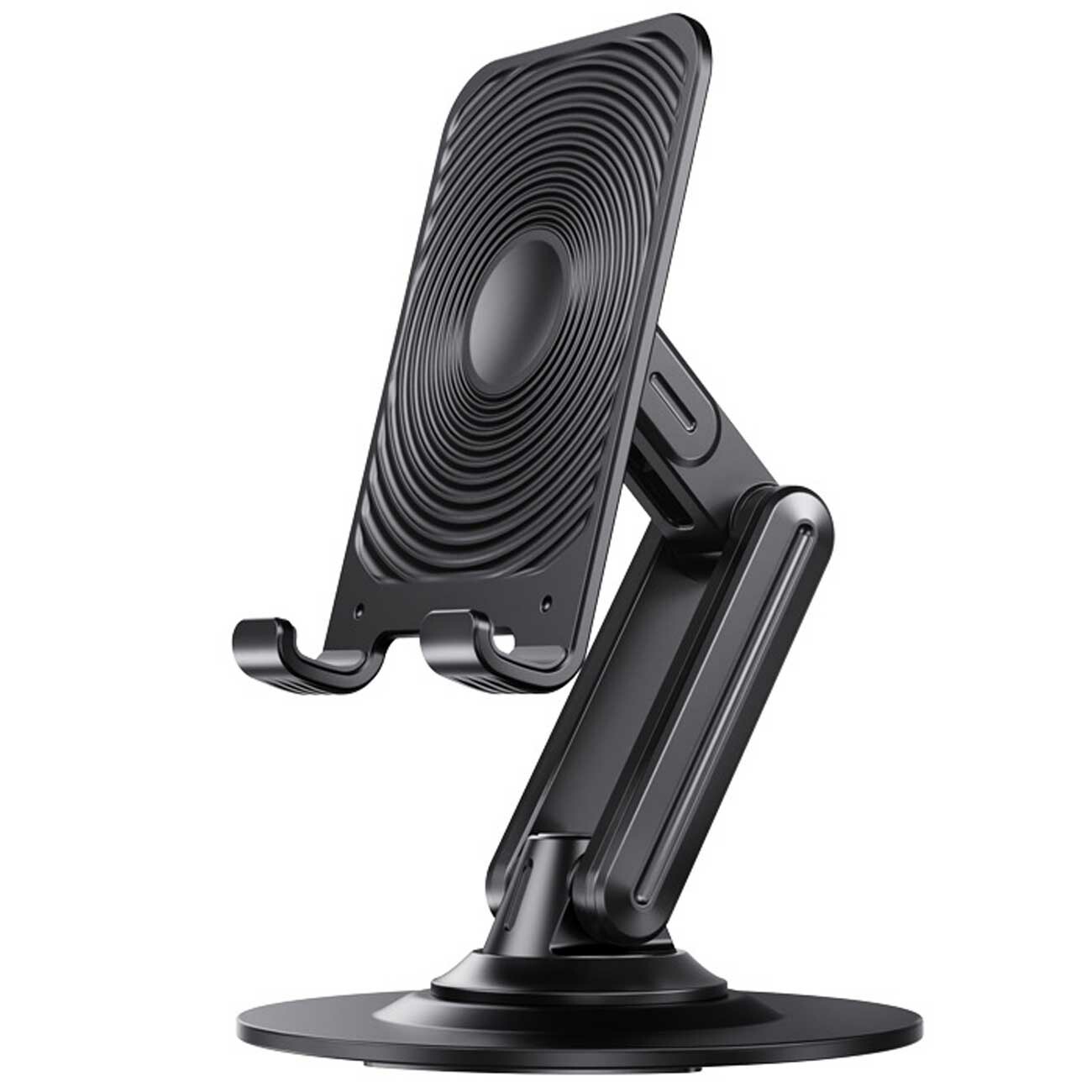 هولدر گوشی موبایل و تبلت رومیزی فلزی تاشو با چرخش 360 درجه بونروی L08