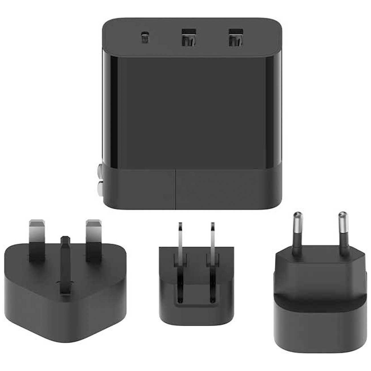 شارژر دیواری تایپ‌سی و یواس‌بی 65 وات جهانی و کابل تایپ‌سی به تایپ‌سی زی‌ام‌آی شیائومی HA833