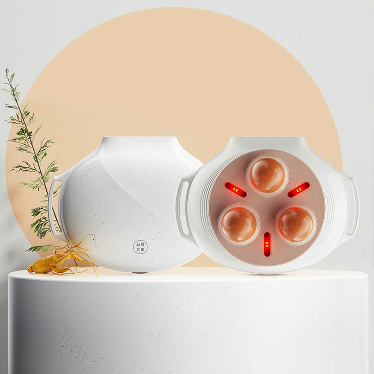 ماساژور قاعدگی حرارتی شکم و کمر شارژی بیان‌استون WM215A