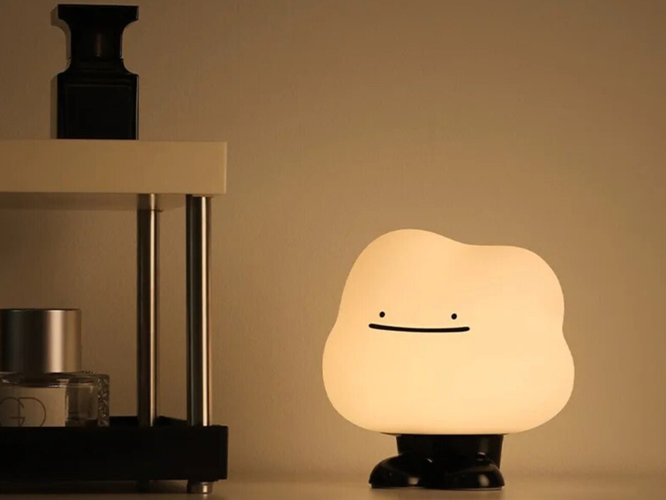 چراغ خواب کارتونی  طرح ابر night light silicone cloud USB rechargeable table lamp HL-24