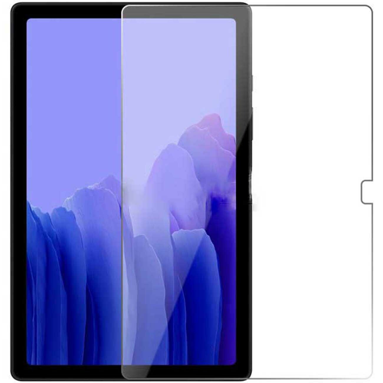 گلس شیشه‌ای شفاف تبلت سامسونگ گلکسی Tab A7 10.4&quot; 2020