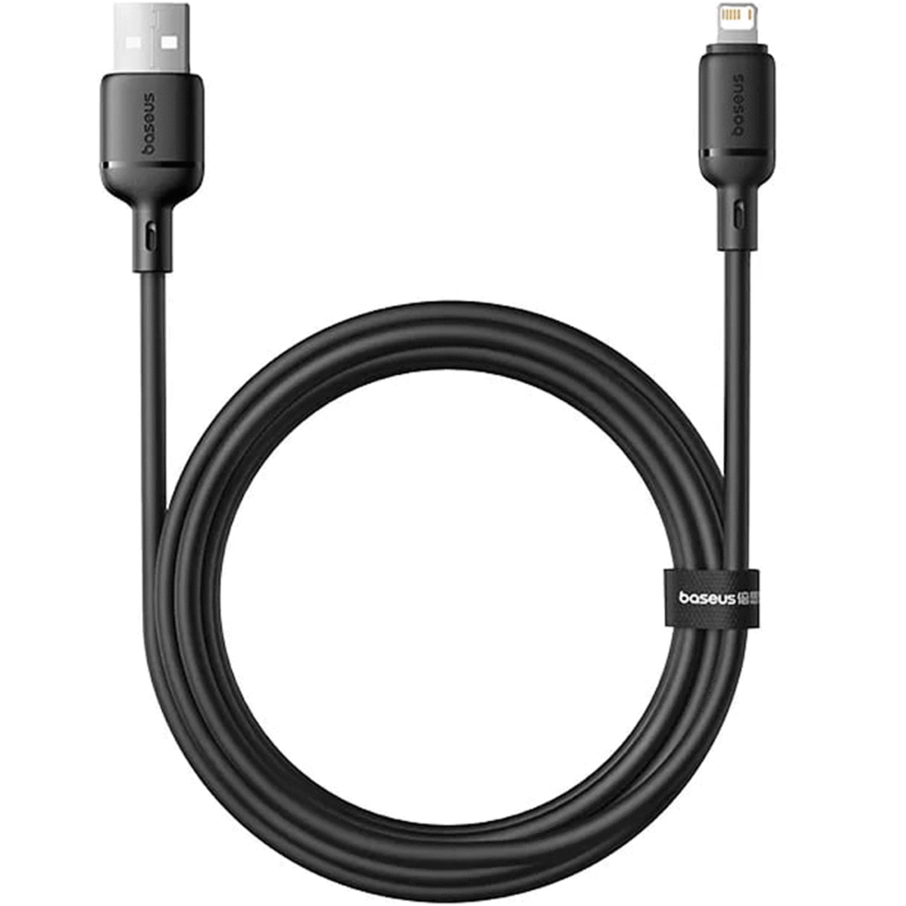 کابل فست شارژ یواسبی به لایتنینگ 2.4 آمپر یک متری بیسوس P10377702113-00