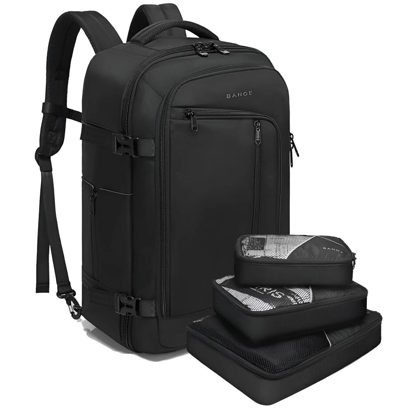 کوله پشتی مسافرتی لپ تاپ 17.3 اینچ و آیپد 12.9 اینچ ضدآب 40 لیتر بنج BG-1916