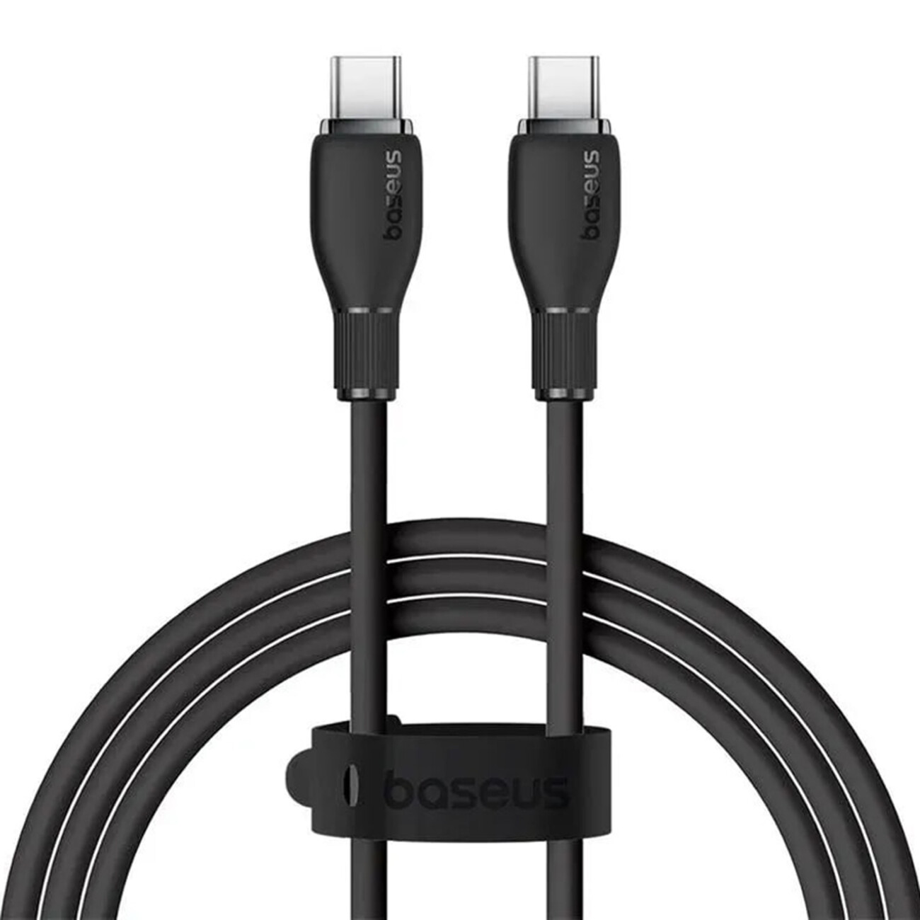 کابل دوسر تایپ‌سی 100 وات 5 آمپر 2 متری بیسوس P10355702221-B2