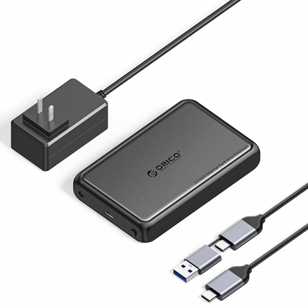 باکس هارد 2.5 اینچی و 3.5 اینچی USB 3.0 و تایپسی به SATA اوریکو DDL35-C3