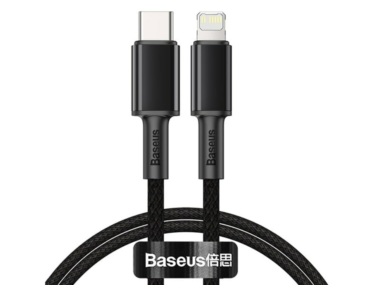 کابل شارژ و انتقال داده سریع تایپ سی به لایتنینگ بیسوس Baseus High Density Braided Type-C to iP PD 20W Cable 1m