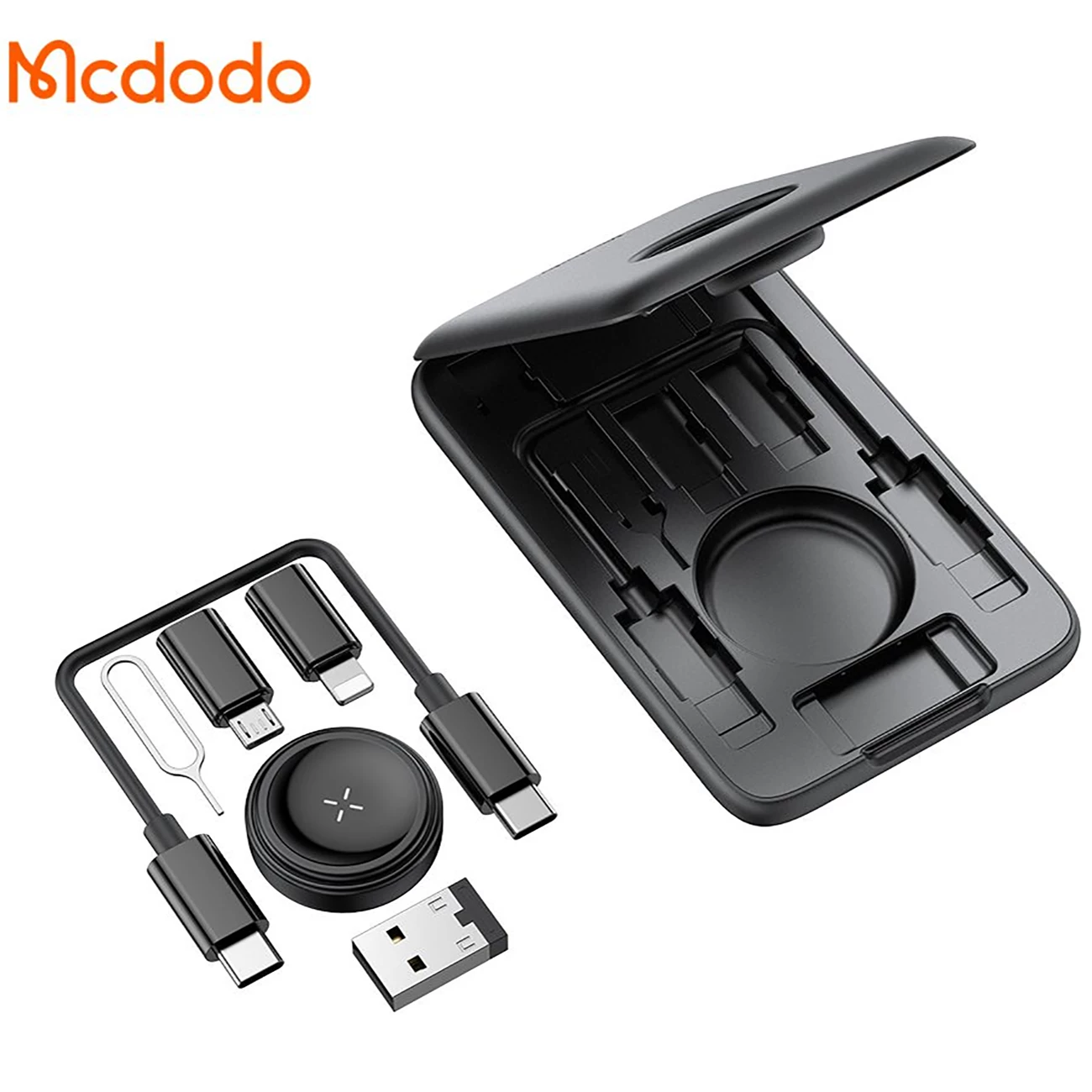 جعبه ذخیره‌سازی کابل شارژ چند منظوره مسافرتی مک دودو CH-2440