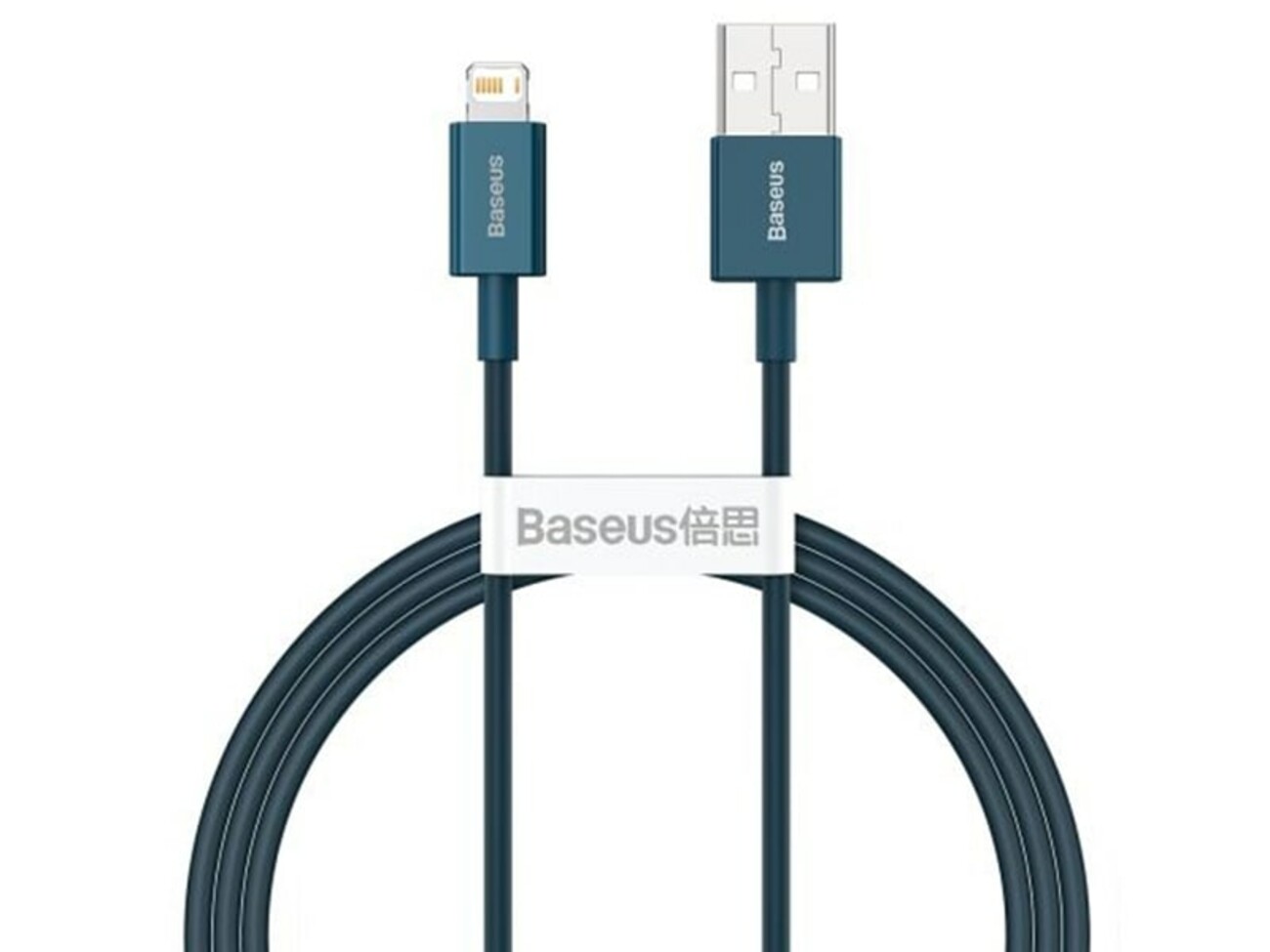 کابل شارژ سریع و انتقال داده دو متری لایتنینگ بیسوس Baseus superior series fast charging 2m cable 2.4A