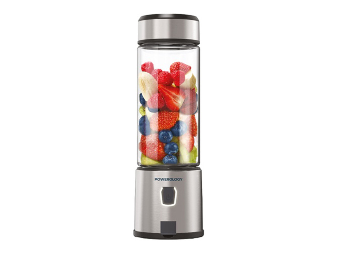 آبمیوه گیری و مخلوط کن قابل حمل 6 تیغ پاورولوژی Rechargeable Portable Juicer 126W P6BPJBK