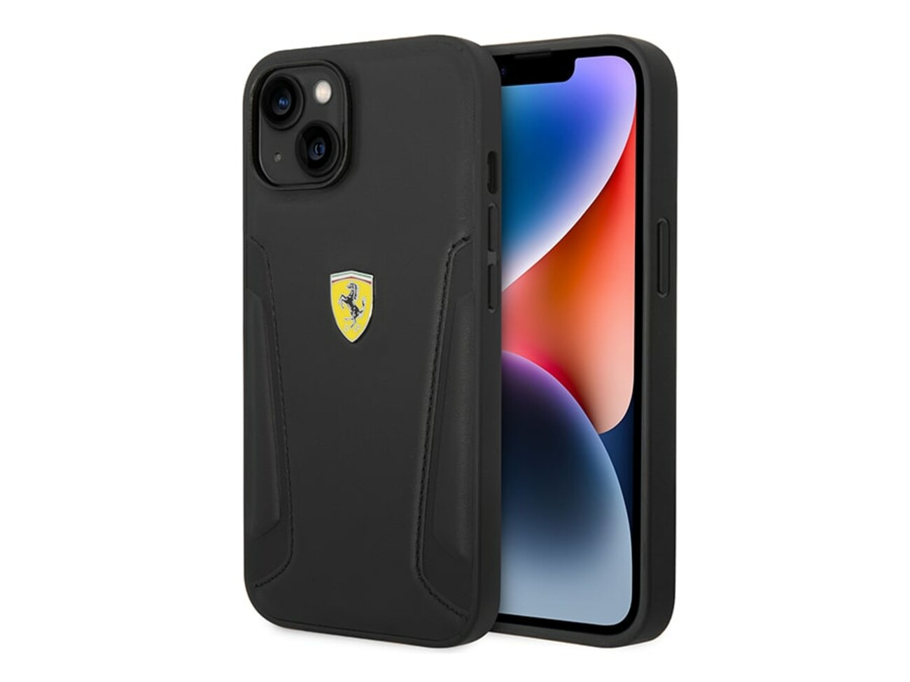 قاب چرمی آیفون 14 پلاس طرح فراری CG Mobile iphone 14 Plus Ferrari Leather Case