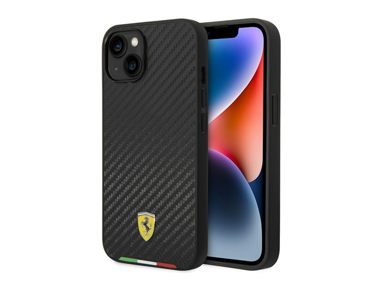 قاب فیبرکربن آیفون 14 پلاس طرح فراری CG Mobile iphone 14 Plus Ferrari Carbone Case