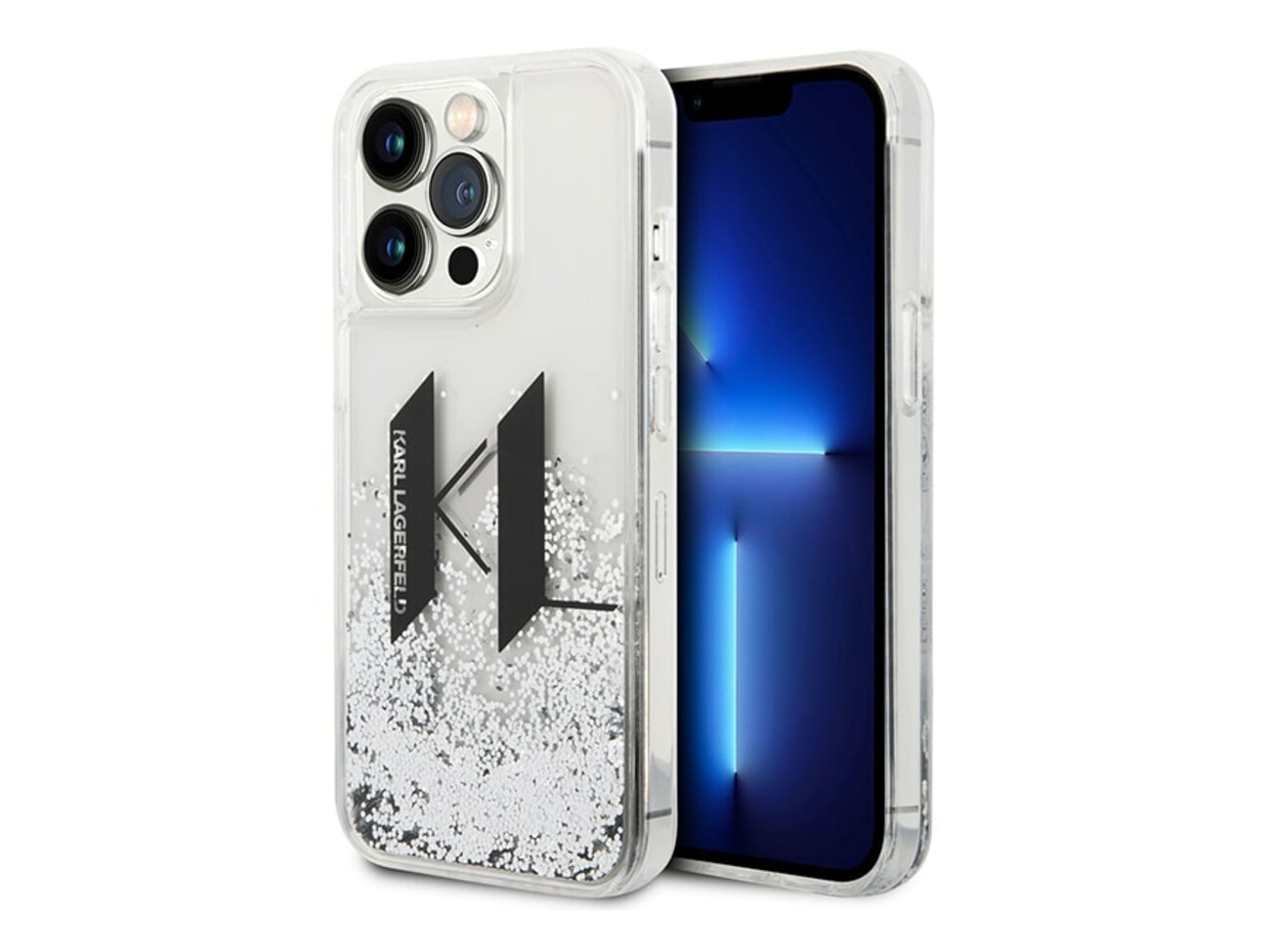 قاب آکواریومی آیفون 14 پلاس طرح کارل CG Mobile iphone 14 Plus Karl Lagerfeld Aquarium Case